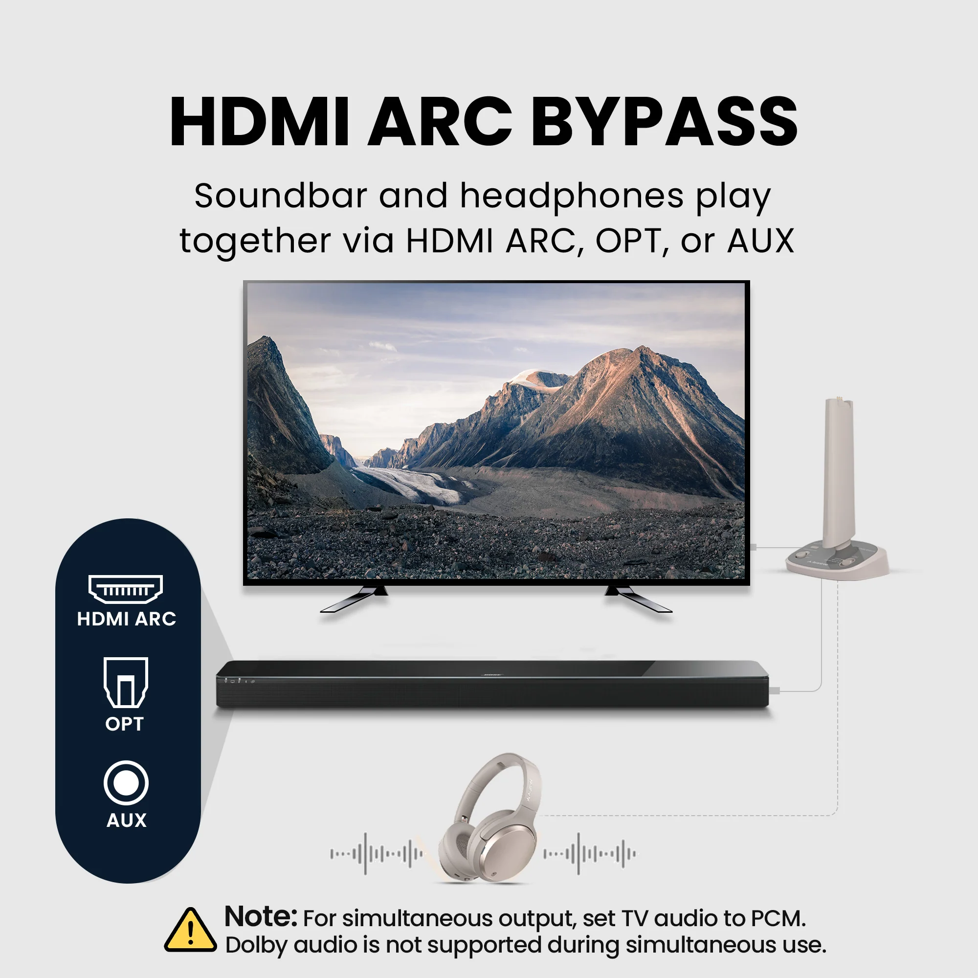 Crescendo Me | TV Headphones with Personalized Audio - Image 5