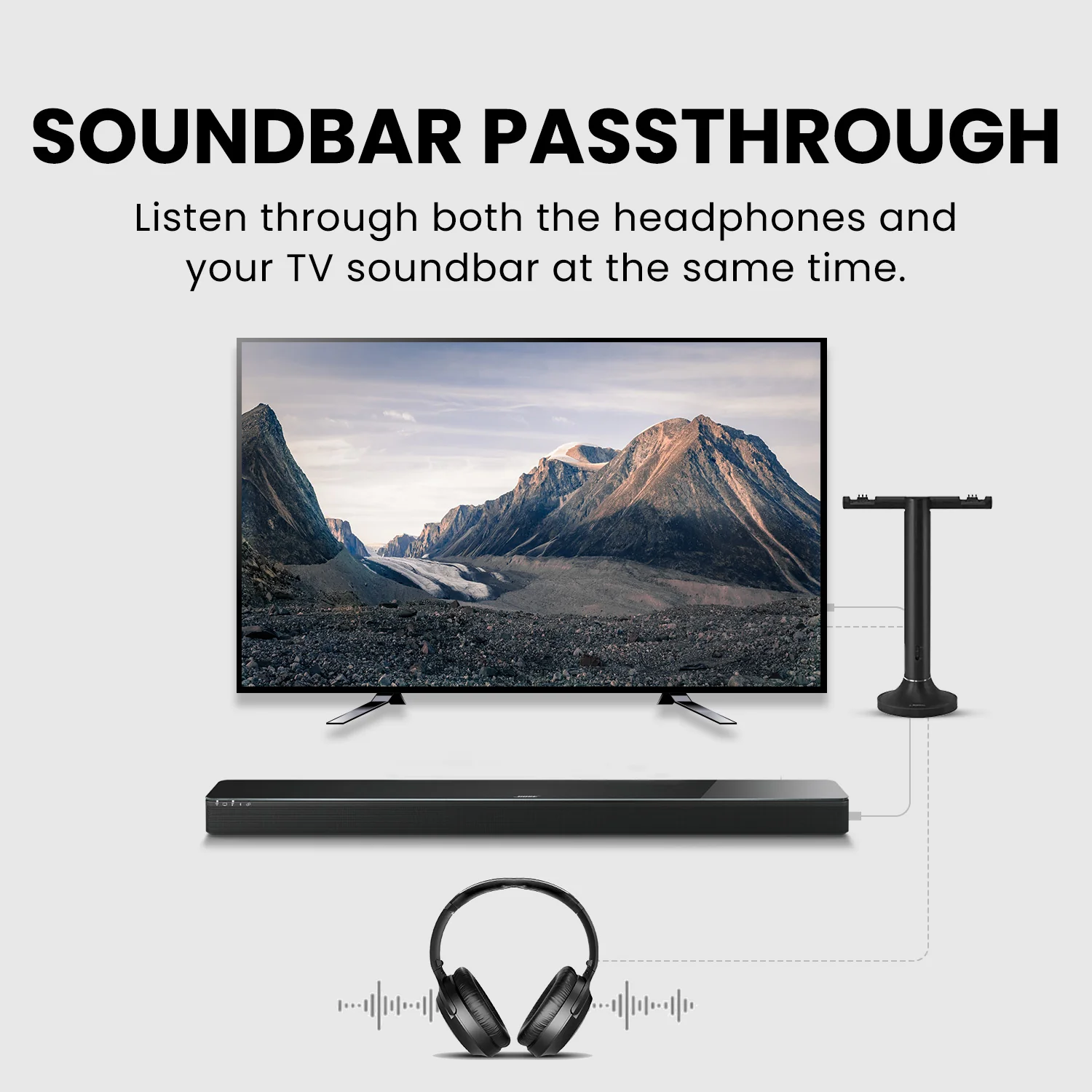 Duet | 2.4G Dual Wireless Headphones for TV - Image 7