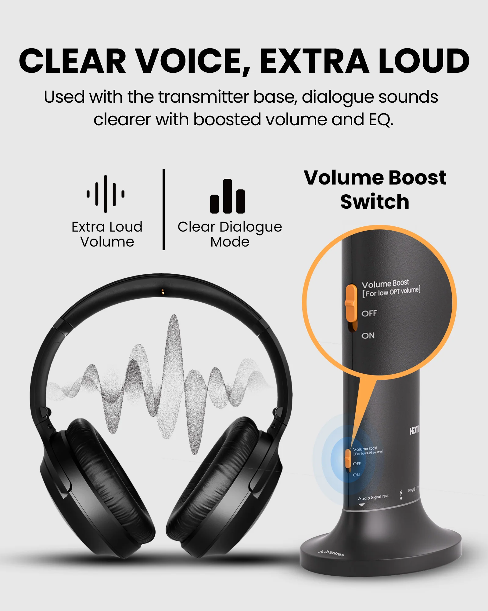 Duet Aura | Dual Auracast TV Headphones System - Image 5