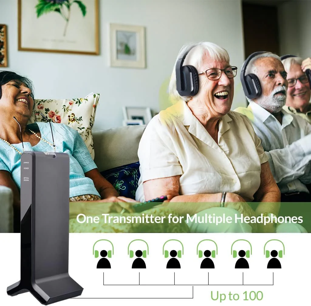 HT280 | 2.4G Wireless TV Headphone System - Image 6