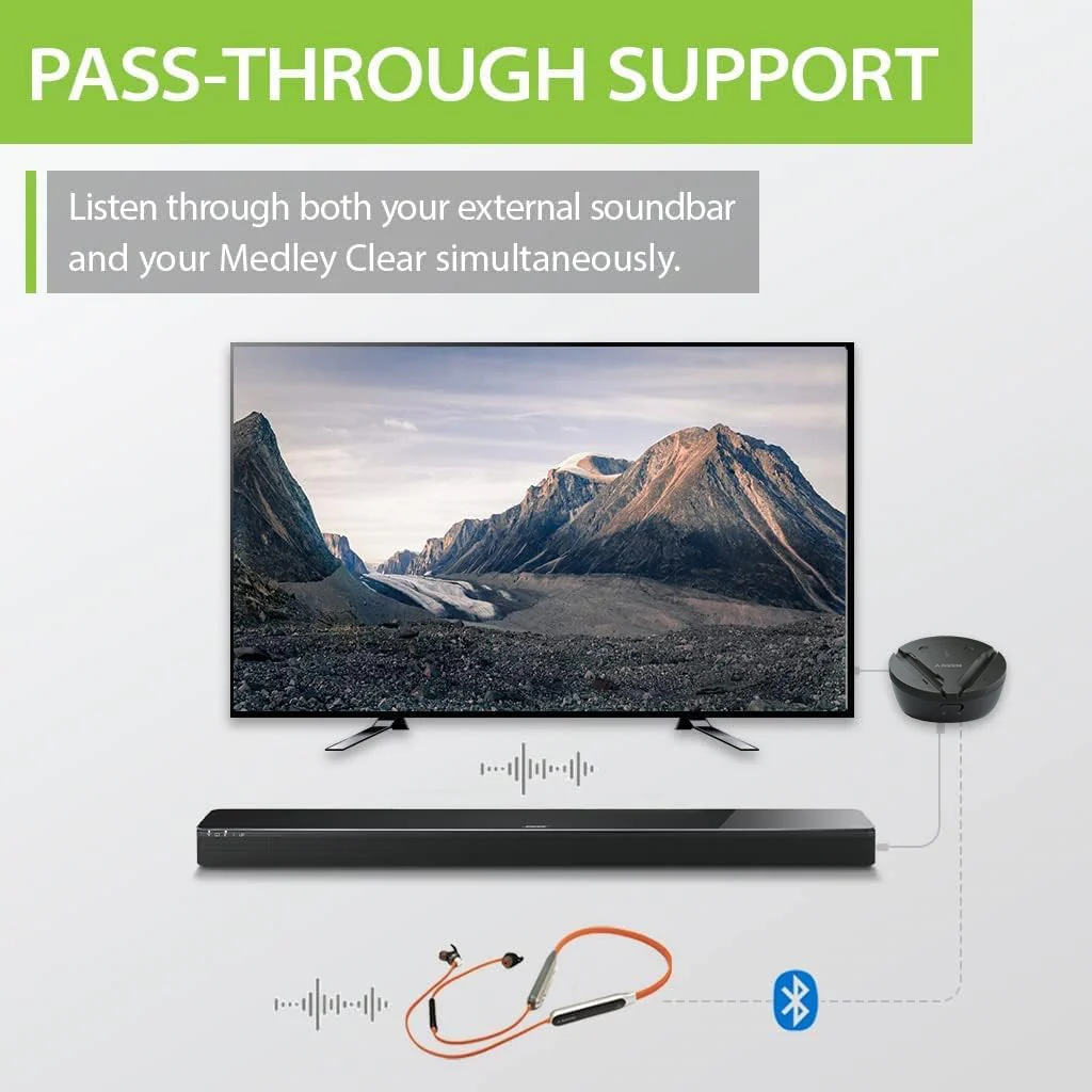 Medley Clear (6018) | Best Wireless Earbuds for TV Listening - Image 4