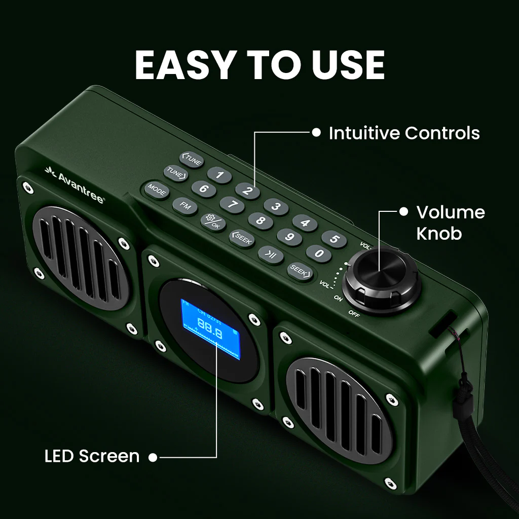 Boombyte | BT5.1 Portable Radio Speaker - Image 21