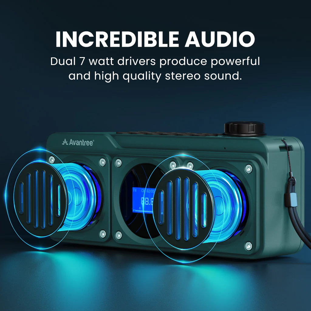 Boombyte | BT5.1 Portable Radio Speaker - Image 23