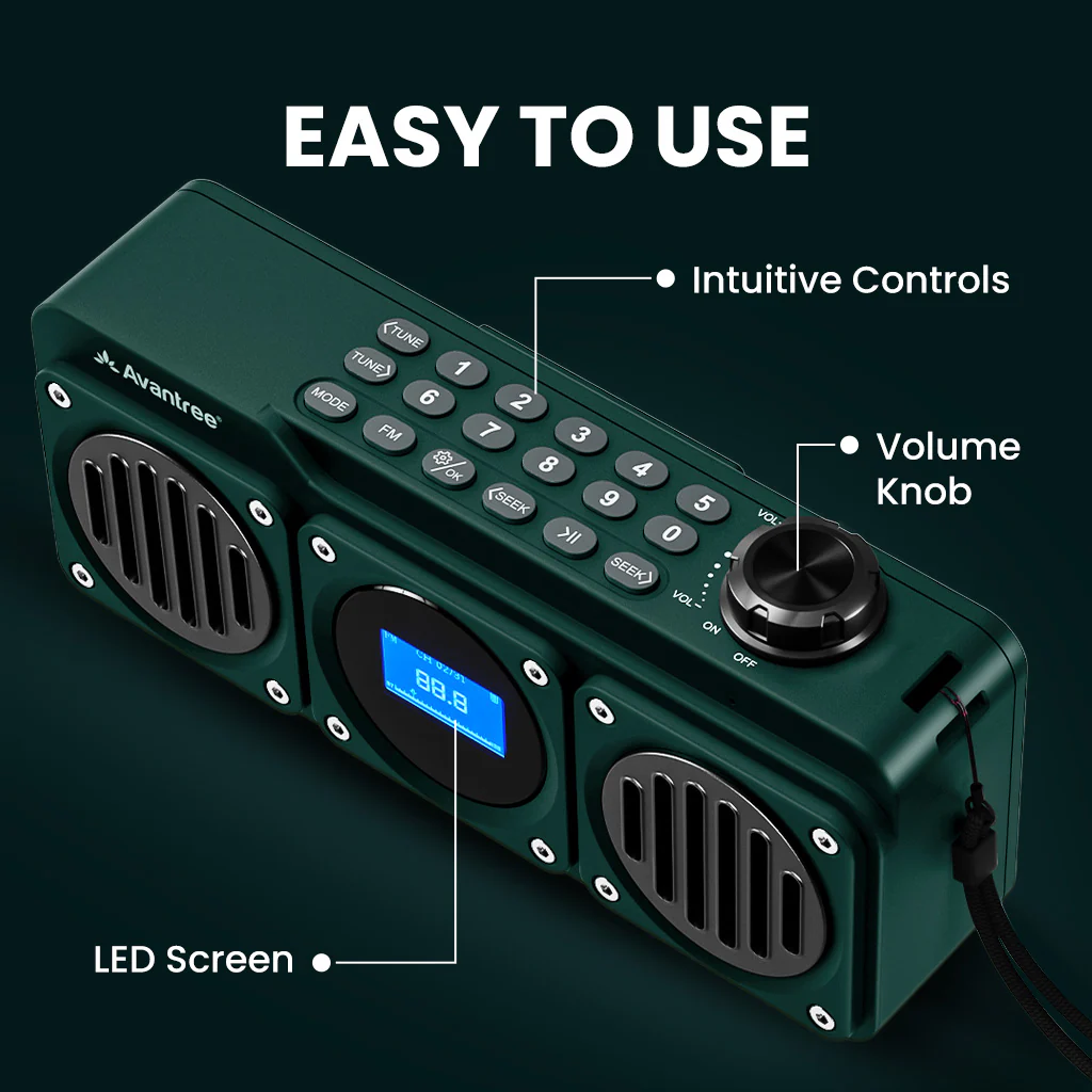 Boombyte | BT5.1 Portable Radio Speaker - Image 28
