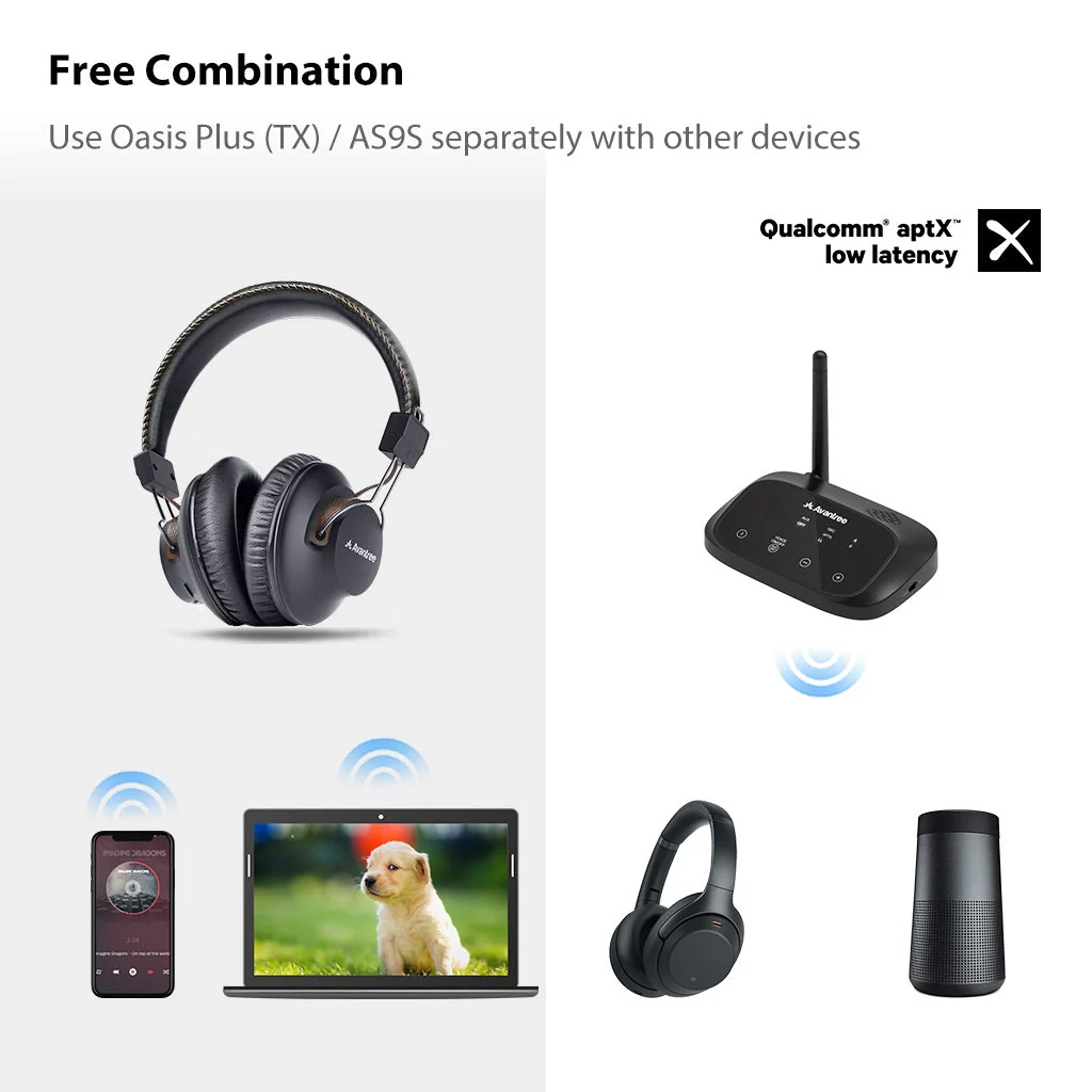 HT5009 | Wireless Headpones for TV with Transmitter - Image 8